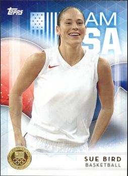 2016 Topps U.S. Olympic & Paralympic Team Hopefuls - Gold #44 Sue Bird Front