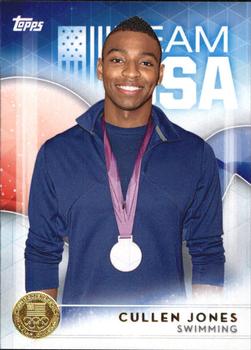 2016 Topps U.S. Olympic & Paralympic Team Hopefuls - Gold #52 Cullen Jones Front