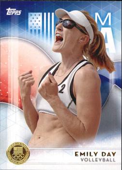 2016 Topps U.S. Olympic & Paralympic Team Hopefuls - Gold #59 Emily Day Front