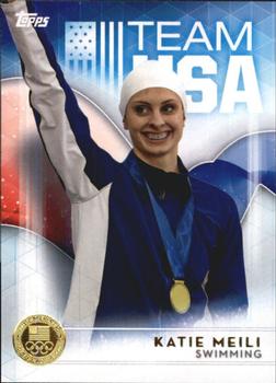 2016 Topps U.S. Olympic & Paralympic Team Hopefuls - Gold #69 Katie Meili Front