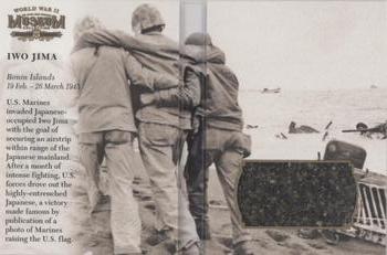 2016 Upper Deck Goodwin Champions - Museum Collection World War II Booklet Relics Exchange #MCWWII-IJ Iwo Jima Front