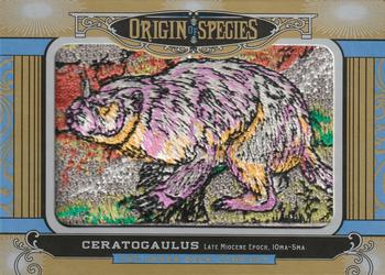 2016 Upper Deck Goodwin Champions - Origin of Species Manufactured Patches #OS214 Ceratogaulus Front