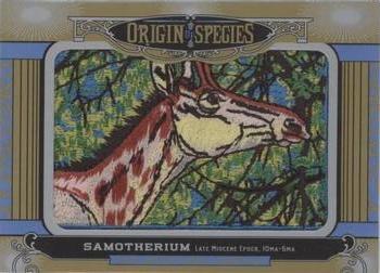 2016 Upper Deck Goodwin Champions - Origin of Species Manufactured Patches #OS221 Samotherium Front