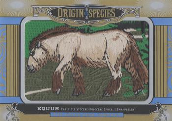 2016 Upper Deck Goodwin Champions - Origin of Species Manufactured Patches #OS236 Equus Front