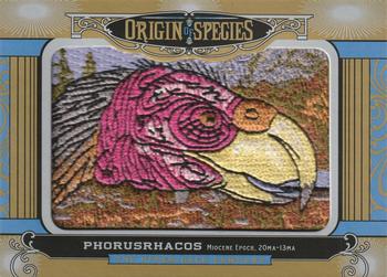 2016 Upper Deck Goodwin Champions - Origin of Species Manufactured Patches #OS273 Phorusrhacos Front