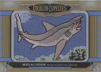 2016 Upper Deck Goodwin Champions - Origin of Species Manufactured Patches #OS282 Megalodon Front