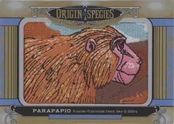 2016 Upper Deck Goodwin Champions - Origin of Species Manufactured Patches #OS296 Parapapio Front