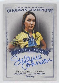 2016 Upper Deck Goodwin Champions - Autographs #A-SJ Stefanie Johnson Front