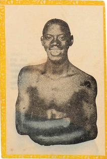 1946-47 Propagandas Montiel Los Reyes del Deporte (Cuba) #36 Kid Chocolate Front