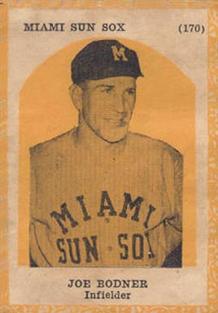 1946-47 Propagandas Montiel Los Reyes del Deporte (Cuba) #170 Joe Bodner Front