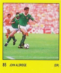 1987-88 Panini Supersport Spanish Stickers #85 John Aldridge Front