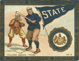 1909-12 Murad Cigarettes (T51) #NNO Penn State Front