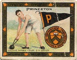 1909-12 Murad Cigarettes (T51) #NNO Princeton Front
