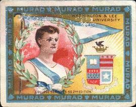 1909-12 Murad Cigarettes (T51) #NNO Washington & Lee University Front