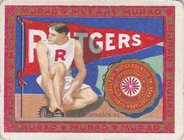 1909-12 Murad Cigarettes (T51) #NNO Rutgers Front