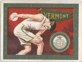1909-12 Murad Cigarettes (T51) #NNO University of Vermont Front