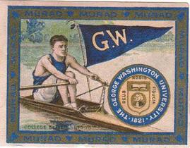 1909-12 Murad Cigarettes (T51) #NNO George Washington University Front