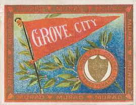 1909-12 Murad Cigarettes (T51) #NNO Grove City Front