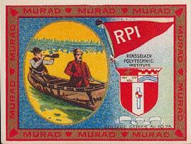 1909-12 Murad Cigarettes (T51) #NNO Rensselaer Polytechnic Institute Front