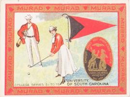 1909-12 Murad Cigarettes (T51) #NNO South Carolina Front