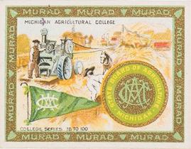 1909-12 Murad Cigarettes (T51) #NNO Michigan Agricultural College Front