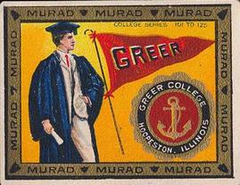 1909-12 Murad Cigarettes (T51) #NNO Greer Front