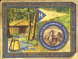 1909-12 Murad Cigarettes (T51) #NNO Hamilton Front