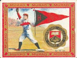 1909-12 Murad Cigarettes (T51) #NNO Haverford Front