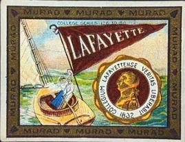 1909-12 Murad Cigarettes (T51) #NNO Lafayette College Front