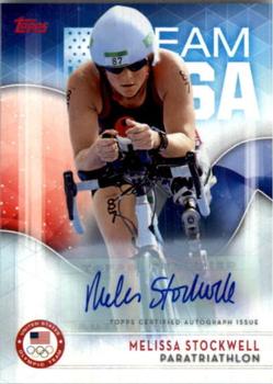 2016 Topps U.S. Olympic & Paralympic Team Hopefuls - Autographs #11 Melissa Stockwell Front