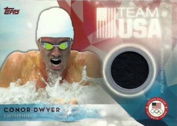 2016 Topps U.S. Olympic & Paralympic Team Hopefuls - Relics #USOTR-CD Conor Dwyer Front