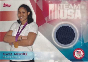 2016 Topps U.S. Olympic & Paralympic Team Hopefuls - Relics #USOTR-MM Maya Moore Front