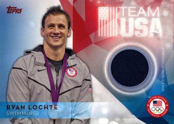 2016 Topps U.S. Olympic & Paralympic Team Hopefuls - Relics #USOTR-RL Ryan Lochte Front