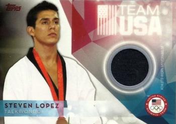 2016 Topps U.S. Olympic & Paralympic Team Hopefuls - Relics #USOTR-SLO Steven Lopez Front