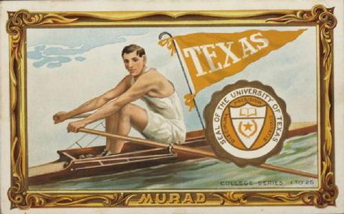1910 Murad Cigarettes Cabinets (T6) #15 Texas Front