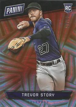 2016 Panini The National - Hyper Plaid #66 Trevor Story Front