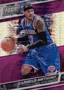 2016 Panini The National VIP - Purple Pulsar #4 Carmelo Anthony Front