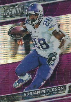 2016 Panini The National VIP - Purple Pulsar #28 Adrian Peterson Front
