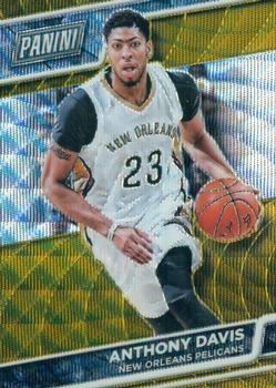 2016 Panini The National VIP - Gold Pulsar #3 Anthony Davis Front