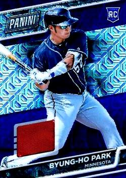 2016 Panini The National VIP - Relics Blue Pulsar #62 Byung-Ho Park Front