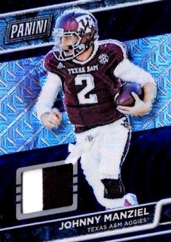 2016 Panini The National VIP - Relics Blue Pulsar #90 Johnny Manziel Front