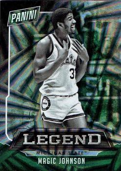 2016 Panini The National - Legends (College) Hyper Plaid Thick #C5 Magic Johnson Front