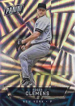 2016 Panini The National - New York Baseball Hyper Plaid Thick #NY3 Roger Clemens Front