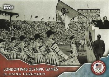 2016 Topps U.S. Olympic & Paralympic Team Hopefuls - Closing Ceremony #CC-7 London 1948 Olympic Games Front