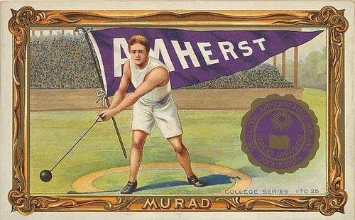 1910 Murad Cigarettes Cabinets (T6) - Type 2 #1 Amherst Front