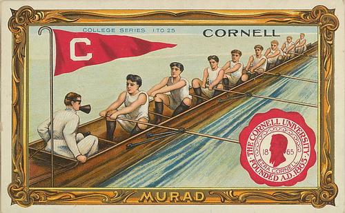 1910 Murad Cigarettes Cabinets (T6) - Type 2 #4 Cornell Front