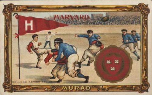 1910 Murad Cigarettes Cabinets (T6) - Type 2 #8 Harvard Front