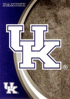 2016 Panini Kentucky Wildcats #6 UK Logo Front