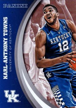 2016 Panini Kentucky Wildcats #31 Karl-Anthony Towns Front