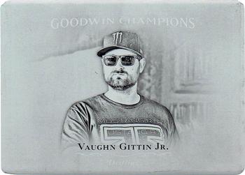 2016 Upper Deck Goodwin Champions - Printing Plates Black #97 Vaughn Gittin Jr. Front